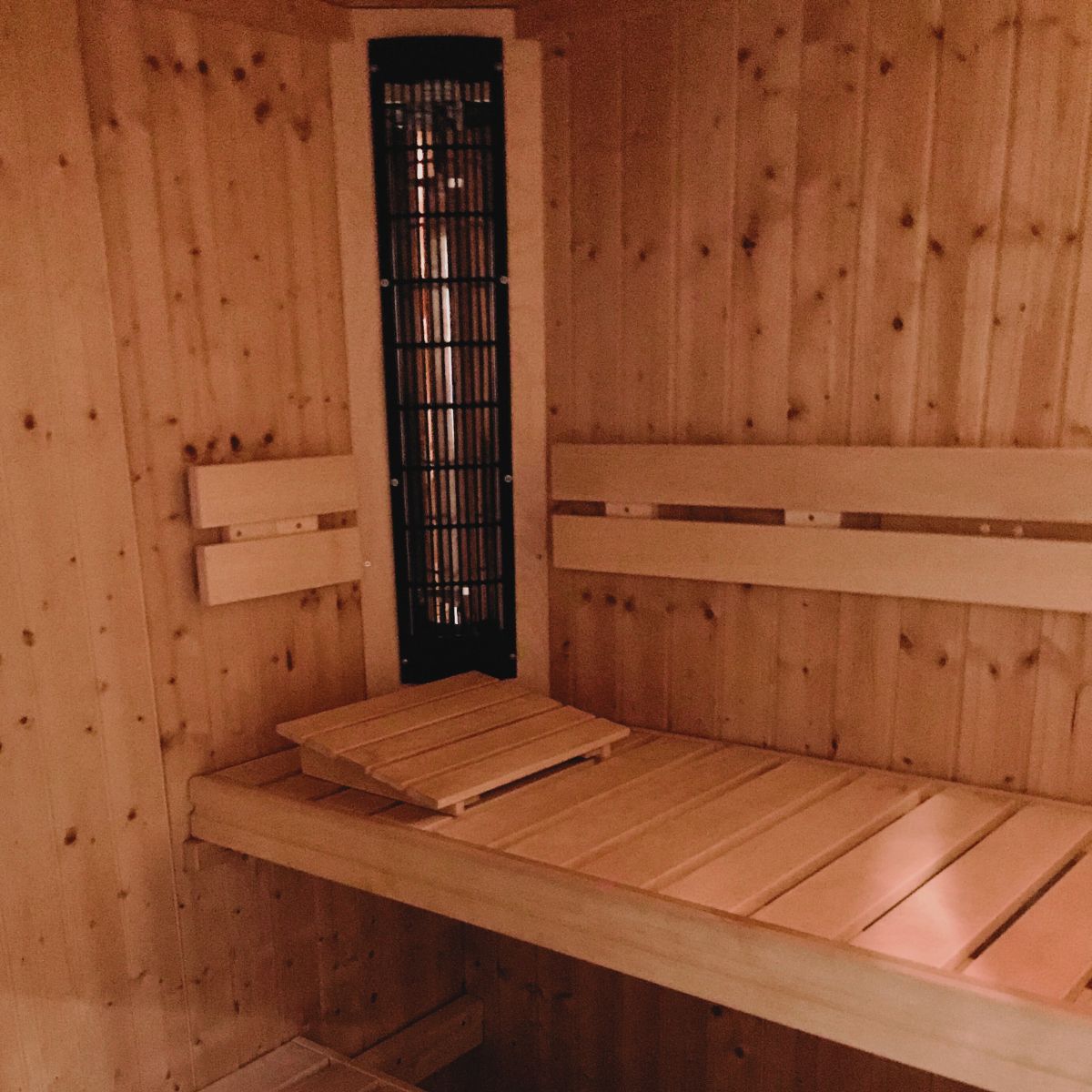 Sauna infrarossi in legno di abete